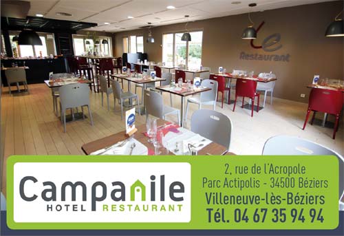 Htel Restaurant Campanile Bziers, l'htel des toreros