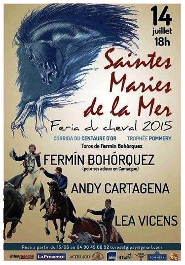 Affiche corrida 2015