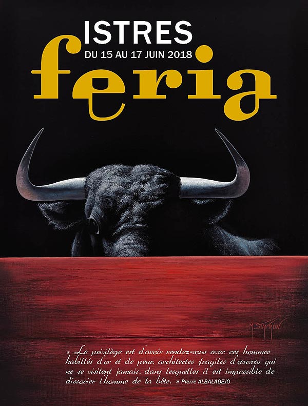 Affiche Feria Istres 2018