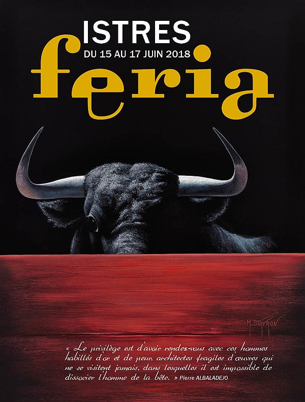 Affiche Feria Istres 2018