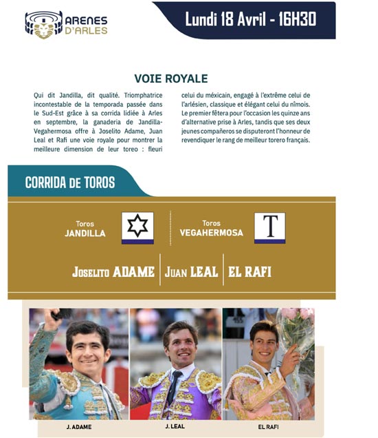 Arles Féria 2022