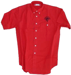 Chemises brod�es � manches courtes